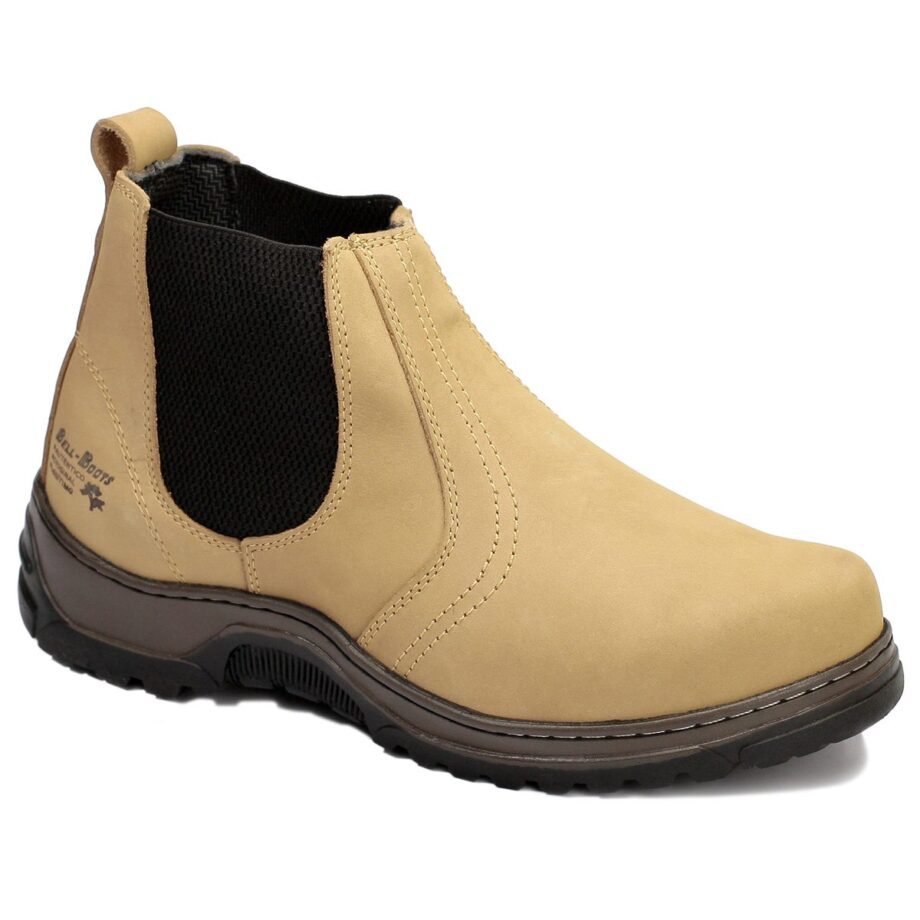 Bota Coturno Masculino Robust Caterpillar Couro Nobuck (650) - Devita Store