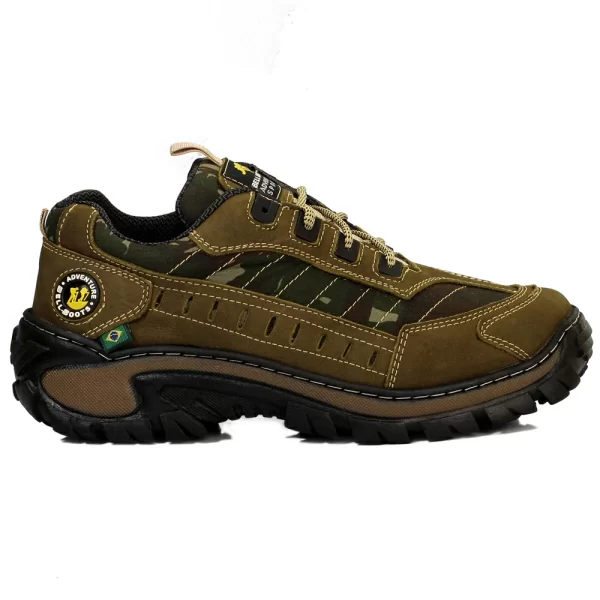 TÊNIS MASCULINO ADVENTURE BASIC RESISTENCE BELL BOOTS - 4800 - OLIVA - Image 2