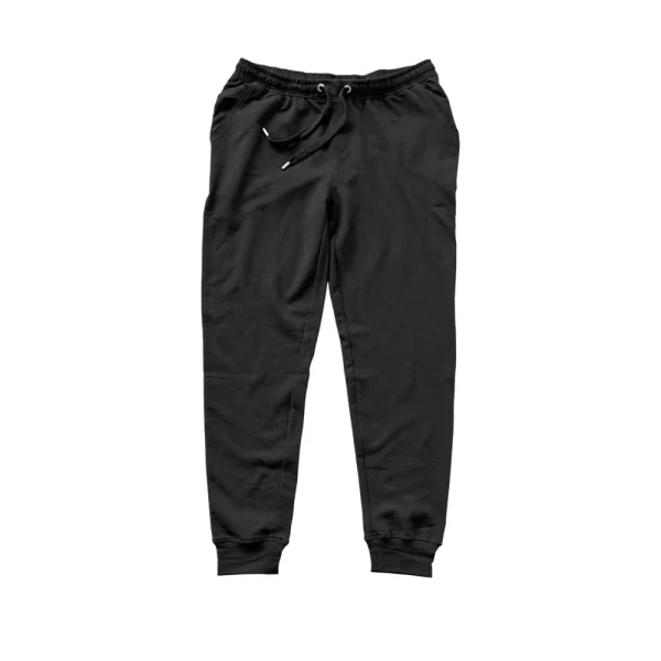 Calça Moletom Flanelado Jogger Preto - Image 3