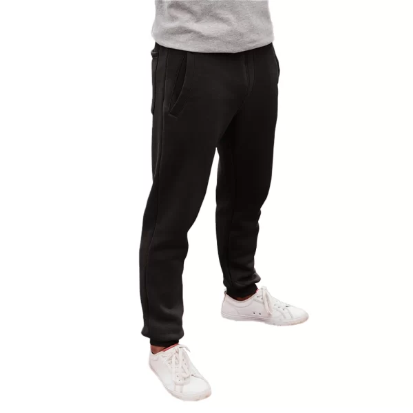 Calça Moletom Flanelado Jogger Preto