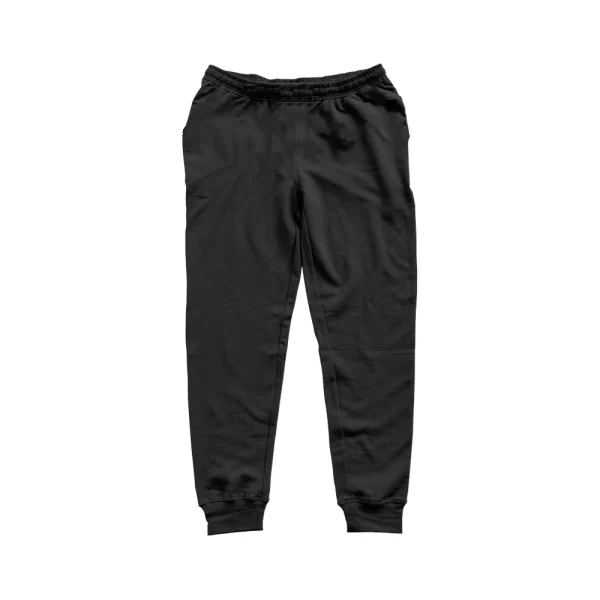 Calça Moletom Flanelado Jogger Preto - Image 2