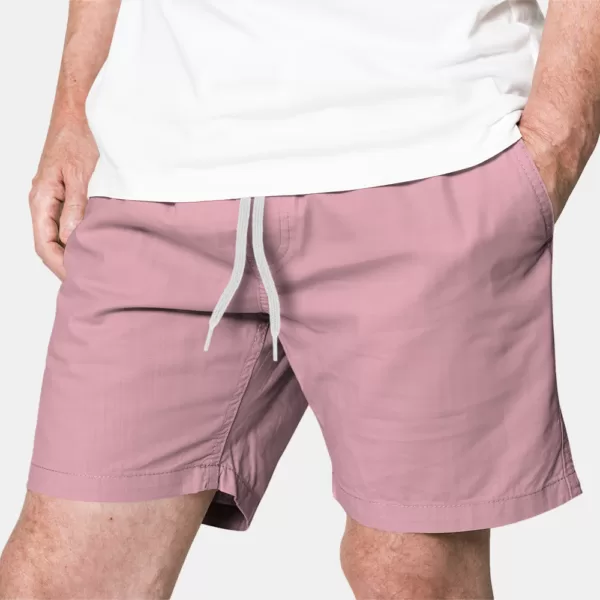 Short Tactel Masculino Premium Rosa Bebê