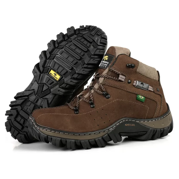 BOTA ADVENTURE COURO NOBUCK BELL BOOTS 720 - CHOCOLATE - Image 3