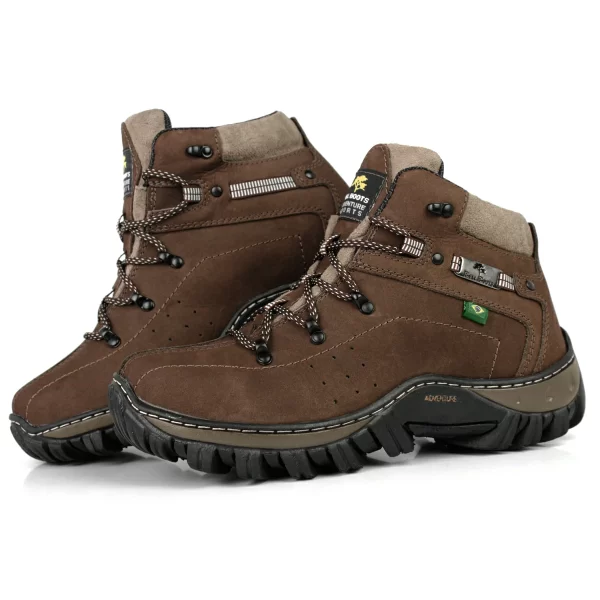 BOTA ADVENTURE COURO NOBUCK BELL BOOTS 720 - CHOCOLATE - Image 2